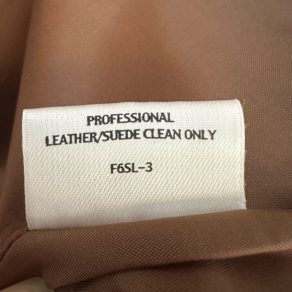 EILEEN FISHER Woman suede leather skirt Italy size 1X - Picture 4 of 5